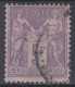 TIMBRE FRANCE SAGE 5F VIOLET SUR LILAS N° 95 OBLITERATION LEGERE - COTE 100 € - 1876-1898 Sage (Type II)