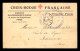 CARTE DE LA CROIX-ROUGE FRANCAISE - AGENCE DES PRISONNIERS DE GUERRE AVEC CACHET DE L'AGENCE - GUERRE 14/18 - Lettres & Documents