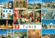 TUNISIE - Tunis - Marché - Monuments - Mosquée - Multi-vues - Carte Postale - Tunisia