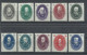 ALEMANIA   ORIENTAL   YVERT  15/24   MH  *  (ALGUNA MANCHA DE OXIDO   ATRAS) - Unused Stamps
