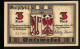 Notgeld Salzwedel 1921, 3 Mark, Wappen, Gesamtansicht Mit Windmühle  - [11] Emissions Locales