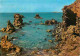 34 - Le Cap D'Agde - Ses Rochers - Au Fond : Le Fort Brescou - Flamme Postale De Agde - CPM - Voir Scans Recto-Verso - Agde