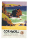 RAIL POSTER UK ON POSTCARD G.W.R. CORNWALL CARD NO  RAIL 012 - Materiaal