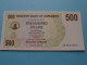 500 - Five Hundred Dollars / Bearer Cheque - 2006 ( For Grade, Please See Photo ) UNC > ZIMBABWE ! - Simbabwe