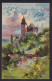 Castle On A Hill / Year 1903 / Long Line Postcard Circulated, 2 Scans - Paintings