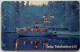 Sweden 60Mk. Chip Card - Winter Scene And Boat - Svezia