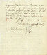 Ignace Wendling (1786-1847) Maire De Ensisheim 1815 Pionniers A Niffer - Historische Documenten