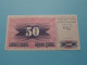 50 Dinara - 1992 ( For Grade, Please See Photo ) 2 X ! - Bosnie-Herzegovine