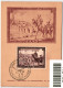 Saarland 305 Auf Postkarte Tag Der Briefmarke #NL452 - Autres & Non Classés