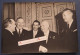 ● Anastase Mikoyan - Selwyn Lloyd - Kroutchev - Mac Millan Photo De Presse UK Embassy In Moscow 1959 Intercontinentale - Personalidades Famosas