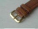 Vintage ! 16mm Titus Technos Casual Pin Buckle Leather Wrist Watch Strap Band - Watches: Bracket