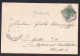 Die Besten GluckWunsche / Year 1900 / Long Line Postcard Circulated, 2 Scans - Autres & Non Classés