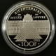 100 FRANCS ARGENT BE 1993 LOUVRE L'INFANTE MARIE MARGUERITE FRANCE / SANS COFFRET / PROOF SILVER - 100 Francs