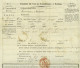 5 Reggimento Di Linea Italiano Venezia Venedig 1811 Foglio Di Via Feuille De Route Mestre Treviso Udine Conegliano Etc - Historische Dokumente