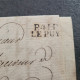 Lettre 1811 Marque P.41.P. LE PUY - Indice Pothion 10 = 70€ (LAC): Directeur De L'Enregistrement (Impôts) - 1801-1848: Précurseurs XIX