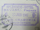 CHAMONIX - GROTTE DU GLACIER DES BOSSONS - VERSO: SPLENDIDE HOTEL RAVANEL FRÈRES 27. JUIN 1907 - PRAZ-CHAMONIX - Chamonix-Mont-Blanc
