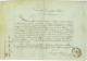 11e Bataillon De Sapeurs Congé Maastricht 1797 Schlacht Bataille Würzburg 1796 Schoenmezel - Historische Dokumente