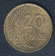 Peru, 20 Centavos 1961 - Peru