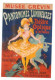 FRENCH THEATRE POSTER  ON POSTCARD    CARD NO  RAIL 734 - Publicité