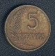 Peru, 5 Centavos 1949 - Pérou