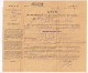 Lettre 1911 Chemin De Fer De Paris à Orléans Les Grandes Chapelles Montsuzian Aube Cachet Convoyeur Argent Gien - Covers & Documents