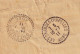 Delcampe - Lettre 1911 Chemin De Fer De Paris à Orléans Les Grandes Chapelles Montsuzian Aube Cachet Convoyeur Argent Gien - Covers & Documents