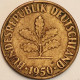 Germany Federal Republic - 10 Pfennig 1950 G, KM# 108 (#4626) - 10 Pfennig