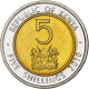 Kenya, 5 Shillings, 2010, Bimétallique, SPL+, KM:37.2 - Kenia