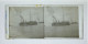 Collection De 9 Photographies Stéréo Sur Verre De Navires à Vapeur Et De Navires De Guerre. France C. 1900 8,5 X 17,5 Cm - Schiffe