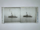 Delcampe - Collection De 9 Photographies Stéréo Sur Verre De Navires à Vapeur Et De Navires De Guerre. France C. 1900 8,5 X 17,5 Cm - Schiffe