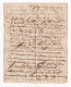 Lettre 1834 La Gibraye Nantes Loire Atlantique Varades Château Montmoutiers La Tullaye Louis Philippe Saint Malo - 1801-1848: Vorläufer XIX