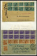 Delcampe - AMERIK. U. BRITISCHE ZONE Brief , 21/2.6.1948, Partie Von 37 Meist Verschiedenen Zehnfachfrankaturen, Dabei Auch Mischfr - Covers & Documents