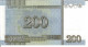 2 KOREA, NORTH NOTES 200 WON 2005 - Korea, North