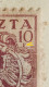 POLOGNE 1919 VARIÉTÉ - Armoiries (aigle) - Michel 103 - Unused Stamps