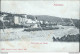 Ba357 Cartolina Pontremoli Panorama Sul Verde Massa Toscana  1907 Bella!! - Massa