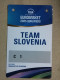 BASKETBALL FIBA WOMEN S EUROBASKET 2025 QUALIFIERS, SLOVENIA - HUNGARY 2023, Accreditation  - Habillement, Souvenirs & Autres