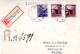 Italien 1947, 6+2x20 L. Auf Reko Drucksache Brief V. Bellagio Como N. Schweden - Unclassified