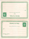 Norwegen 21 V1,  Ungebr. 6+6 öre Doppelkarte, Variante "umgekehrtes 1. Ornament" - Lettres & Documents