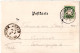Bayern 1891, Saison-Postamt-K1 KÖNIGSSEE I.Obb. Auf Vorläufer Litho-AK M. 5 Pf. - Other & Unclassified