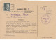 37138# TRES RARE TARIF ABONNEMENT AUX TIMBRES POSTES HITLER 1 RM Obl RÜMELINGEN 20 SEPTEMBRE 1943 RUMELANGE Luxembourg - 1940-1944 Deutsche Besatzung