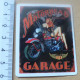 THEME FEMME / SEXY / MOTO : AUTOCOLLANT PIN-UP MOTORHEAD GARAGE - Autocollants