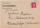 37150# LETTRE De LIPPERSCHEID Obl LUXEMBURG ULFLINGEN BAHNPOST ZUG 2132 1943 AMBULANT Pour THIONVILLE MOSELLE - 1940-1944 German Occupation