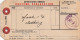 37157# DECLARATION FOR THE FRENCH CUSTOMS FOOD CLOTHING Obl SECANE PA PENNSYLVANIE 1947 DOUANE ALIMENT VETEMENT - Brieven En Documenten