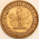 Germany Federal Republic - 10 Pfennig 1966 F, KM# 108 (#4629) - 10 Pfennig