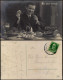 Ansichtskarte  Es War Einmal ... Ein Gedeckter Tisch. 1918 - Humour