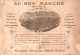 CHROMO AU BON MARCHE MAISON ARISTIDE BOUCICAUT A PARIS MILITAIRES UN TROU A LA LUNE N°4 - Au Bon Marché