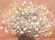 Fleurs - Art Peinture - Heide Dahl - Pink Flowers - Carte Gauffrée - CPM - Voir Scans Recto-Verso - Bloemen