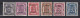 Belgique: COB N° PRE393/98 (série 10) **, MNH, Neuf(s). TTB !!! Voir Le(s) Scan(s) !!! - Typo Precancels 1936-51 (Small Seal Of The State)