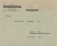 Danzig Werbebrief Danziger Sonntags-Zeitung Mif Mafst. Danzig 24.5.32 Gel. Nach Berlin - Lettres & Documents