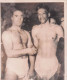 BOXE 03/1949 A LONDRES MARCEL CERDAN ET DICK TURPIN A LA PESEE PHOTO 15X13CM - Sports
